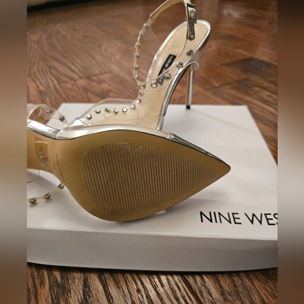 Nine West  Silver Pumps